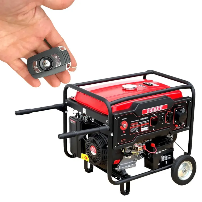 Генератор Felisatti БГ6500ЕД/F96501 230В 5 - 5.5 кВт (електростартер + дистанційний запуск з пульта)